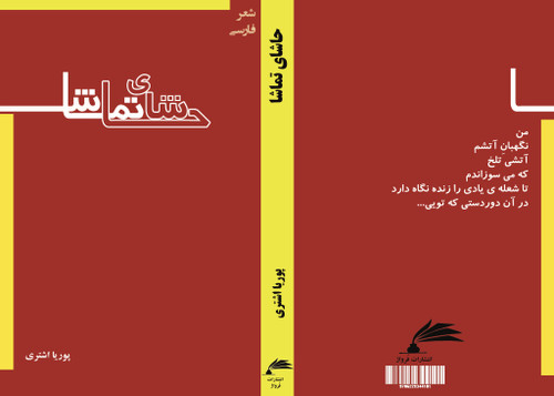 طرح جلد کتاب حاشای تماشا