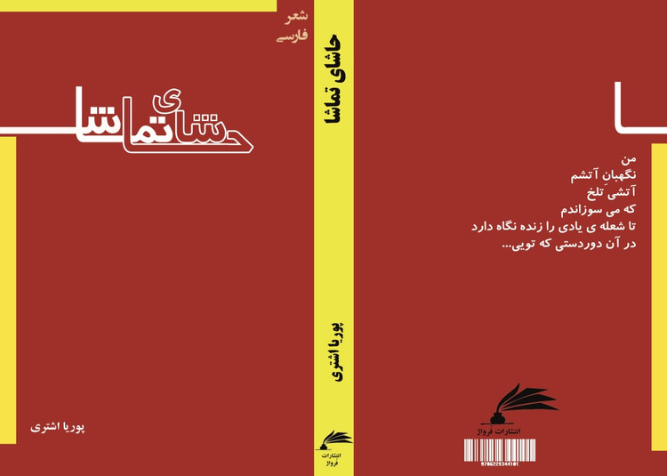 طرح جلد کتاب حاشای تماشا